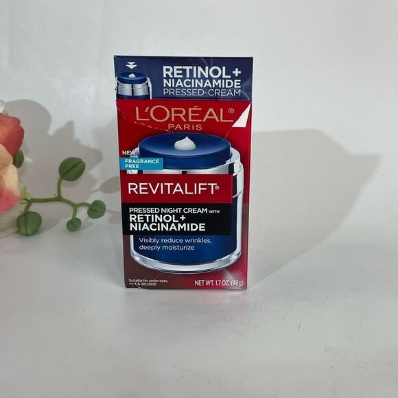 L'Oreal Revitalift Night Cream with Retinol and Niacinamide - Picture 1 of 5